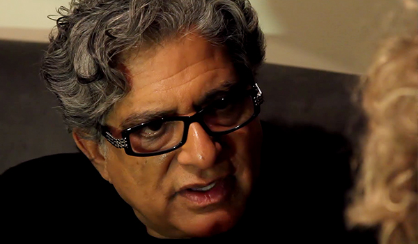 Still image of Dr. Deepak Chopra from the EncinoMom interview.